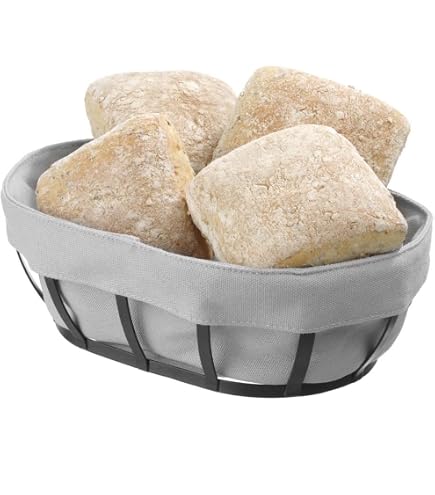 Corbeille à Pain Ronde HENDI ø22cm Avec Sac Lavable | Ideal Restaurant, Maison