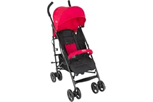 Graco TraveLite Compact Stroller/Pushchair - Suitable from birth to approx. 3 years (15kg). Lightweight at only 7kg, Cherry fashion