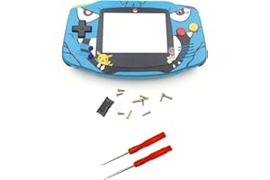 THE TECH DOCTOR Coque de rechange Gameboy Advance complète pour Nintendo Gameboy Advance - Kit de réparation professionnel avec outils (Pokemon Venusaur)