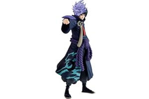 Banpresto, Figurka akcji Sasuke Uchiha Naruto Shippuden (Animation 20 Th Anniversary Costume) 16 cm, wielokolorowa BP88197