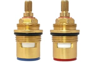 TML Bath Tap Cartridge Compatible with Francis Pegler CD 814045 814044 BSP 3/4" Valve Celeste QT Danum Araya Haze Izzi Lamina Signia Tempest Waterfall Ebro Manta Strata Viso Xia HKH31 HKH30