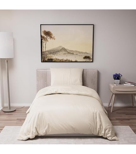 Copripiumino Letto Singolo Mr. Cotton - 100% Cotone, Stampa Settembre, 200x150cm Con Federa - Foto 3