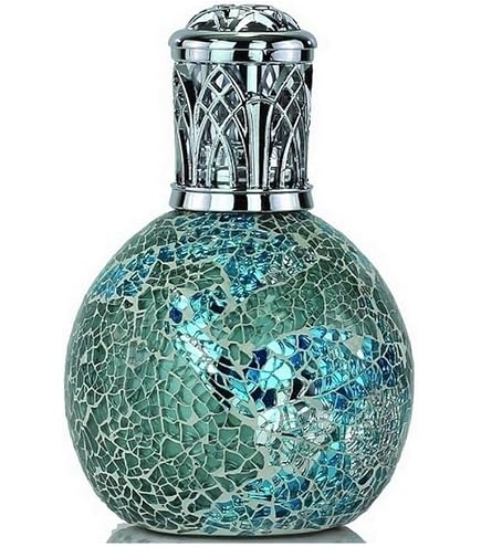 Ashleigh & Burwood Lampada Profumata Catalitica Black Hole Sun – Design Vetro Nero E Oro, Ricariche Esclusive