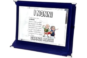 love print Targa Di Riconoscimento Idea Regalo Festa dei nonni Dedica Speciale