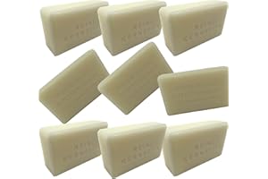 Schutzmarke WASSERROSE Wasserrose® 9x100g=900g KERNSEIFE DIY SEIFE REIN OHNE DUFT OHNE FARBSTOFFE OHNE PALMÖL OHNE EDTA MADE IN GERMANY