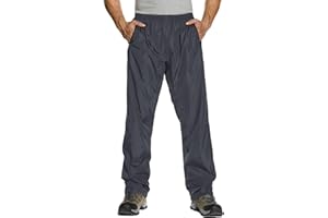 Asfixiado Pantalones de lluvia para hombre, para bicicleta, ligeros, impermeables, resistentes al viento, para senderismo, camping, trekking, motocicleta, pantalones de lluvia