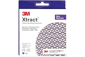 3M Xtract Cubitron II Net Disc 710W, 6" x NH, 80+, 120+, 180+, 220+, 240+, 320+, Multipack, 12 pro Inner, 20 pro Hülle