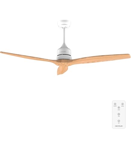 CREATE WINDCALM NATURAL WOOD M Plafondventilator Met Wit Licht Wifi En Afstandsbediening 40 W Timer Oe 132 Cm 6 Snelheden 3 Lichttemperaturen Zomer Winterfunctie 1919430116