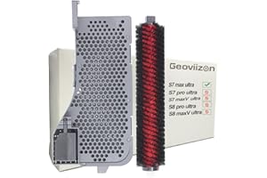 Geoviizon Brosse d'entretien et Filtre à Eau Assembly Accessoires Compatibles avec Roborock S7 Max Ultra Entièrement Automatique Empty Wash Fill Dock (pour S7 Max Ultra)