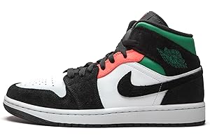Nike Air Jordan 1 Mid (GS), Scarpe da Ginnastica Uomo