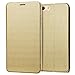 CareFone Vivo Y66 Flip Cover / Premium Luxury Slim PU Leather Case for Vivo Y66 / Flip Cover Case forVivo Y66 - Gold RS.395.00