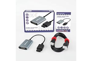 RetroReiZ HDTV Converter Adapter für Super Nintendo SNES - Nintendo 64 N64 - GameCube für HDMI TV Anschluss 1 Set