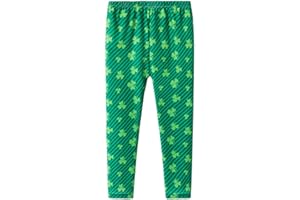 Mud Kingdom Niñas Niños Leggings Tréboles Tradicionales Día de San Patricio
