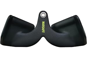 MARSAFIT Barre en T pour la maison, la gym, le fitness, l'aviron, la barre de traction pour biceps, triceps et triceps