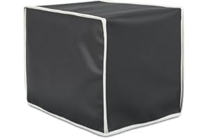 HOMELAY Housse de protection en similicuir de qualité supérieure. Dimensions : 40 x 26 x 32 cm (L x l x h). Compatible avec les friteuses à air, les robots de cuisine, les cafés