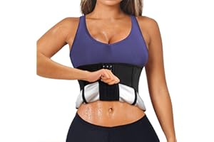 CHUMIAN Fascia Addominale Dimagrante per Donna Waist Trainer Regolabile Cintura Allenamento Sauna Snellente per Dimagrire