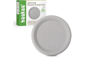 haakaa Coperchio in Silicone, Cappuccio in Silicone, per Tutti haakaa Tiralatte Manuale, Sano e Innocuo, 10.5 x 2.3 cm