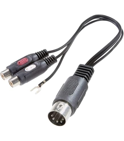 Adattatore Sdoppiatore Y Cinch Cavo AV Audio 2 Femmina A 1 - Foto 4