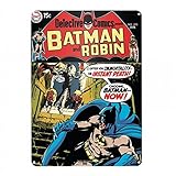 DC Comics - Batman - A3 cartel de chapa - detective Comics - Batman & Robin