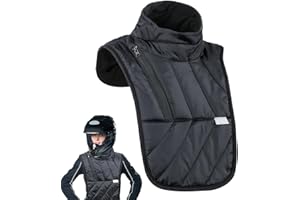 Youany Scaldacollo Da Motocicletta, Scaldacollo E Petto Per Moto, Antivento E Impermeabile Scaldacollo, Protezione Collo Termica Riscaldata Per Attività Invernali All'Aperto