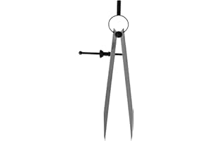 VOGEL 302425 - Compás de puntas con muelles y ajuste rápido - Medida 250 mm