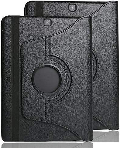 Samsung Galaxy Tab 3 (7.0")/P3200 360 Rotating Pu Leather Case Cover with Adjustable Viewing Stand-Black