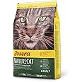 JOSERA NatureCat (1 x 10 kg) | getreidefreies Katzenfutter mit Geflügel- und Lachsprotein | Super Premium Trockenfutter für a