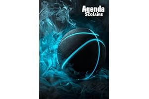 Agenda Scolaire 2025 2026 Basket-ball: Planificateur Journalier - 2 Jours par page | Étudiants - Collège - Lycée - Primaire | Format A5
