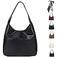 Ooomay The Maya Bag, Ooomay Maya Shoulder Bag, Vegan Leather Trendy Soft Maya Tote Bag, College Tote Leather Hobo Handbag, Faux Leather Tote Bag Large Slouch