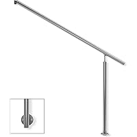 DOLLE Eingangsgeländer | Geländer Edelstahl Hauseingang | Treppengeländer | aufgesetzte o. seitliche Montage | 1 o. 2…