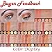 35 Warm Colours Eyeshadow Palette, Tinabless Professional Waterproof Make Up Palette with Matte Shimmer Eyeshadow Pallet (35O)