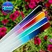 Bona Fide Beauty Crystal Nail Files - 4 Tricolor Czech Glass Nail Files with Cases - Best Glass Nail Files for Nail Care - Great Fingernail Files for Fingernail Strengthener - File Nails Effortlessly