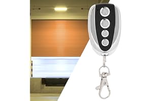 TBEST Control Garage, Merik Control Remoto, Shutter Fob Remote 433Mhz Universal Duplicator Copy Bezprzewodowy Pilot do Elektrycznych Bram Garażowych