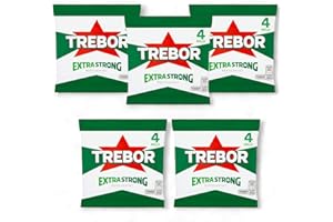 KRISHNA STORES LTD Trebor Extra Strong Mint Roll - Pack of 20 (5 pack x 4 rolls)