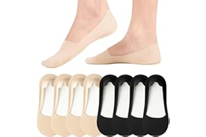 Caldodo Sneaker Socken Damen 39-42 35-38 Füsslinge, Unsichtbare Füßlinge Rutschfest Sommer Sneakersocken No Show Ballerina Socken