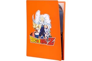 FRTEC – Funda de Silicona para Consola PS5, Edición Disco, Diseño Dragon Ball Z, Anti-Polvo y Anti-Arañazos, Doble Cubierta Silicona PS5, Fácil Instalación (Original)