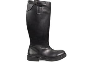 Epic Militaria WW2 Reproduction German Army Officer Jack Boots- Black Leather