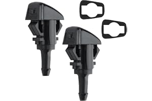 AEIPOU 2 Pack 986302k100 Windshield Washer Nozzles Wiper Front Windscreen Washer Jets Spray Car Replacement Accessories for Kia Sportage Hyundai I30 I20 Tucson Kia Venga Kia Soul 2008‑2011