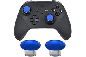LIXIONGBAO 2Pcs Elite Controller Short Magnetic Daumenstiele Ersatz für Xbox Elite Series 2 Controller, Elite Series 2/2 Core Thumbsticks Zubehör für Xbox Elite Series 2 Core Controller(Blau)