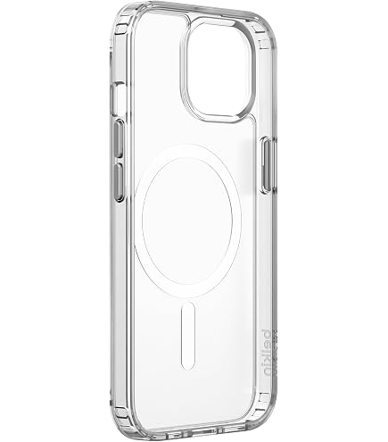 Cover Antiurto TPU+PC con MagSafe per iPhone 14 Pro Max Trasparente