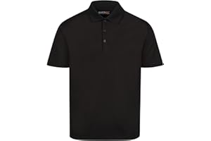 Regatta Professional Men's Mens Pro Wicking Polo Short Sleeved T Shirt Polo Shirt (Pack of 1)