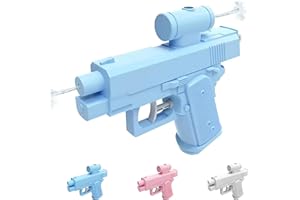 KENMOHUO Prank Water Gun, Prank Two-Way Water Gun, Durable Water Guns for Outdoor Travel Use, Lightweight and Easy to Carry (Blue)