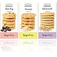 Farmhouse Sugar Free Multipack Cookies | Pack of 3 Biscuits Bundle | Available for Gifts & Hampers | Diabetic Friendly Biscuits for Friends & Family | Chocolate Chip, Viennese Shorties, Oat Crunch