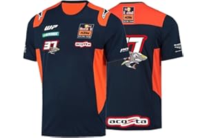 PRORACER Camiseta Hombres Fans Replica Acosta 37 MotóGP