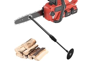 JCRWXP Herramienta de Medición de Lena, Herramientas para Cortar Leña, Herramienta Telescópica Para Medir, Herramienta para Cortar leña Que Puede Montarse en Una Motosierra