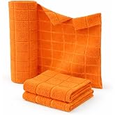 Pureza Rulo Mikrofiber Temizlik Bezi 30X30 cm 20'li- Mutfak, Banyo, Cam ve Araba I&ccedil;in (Turuncu)