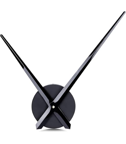 10 set di k lancette luminose in alluminio per la riparazione di orologi da parete fai da te 10 set di k lancette luminose in alluminio per la riparazione di orologi da parete fai da te