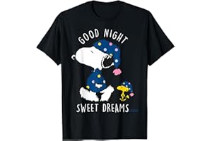 Peanuts - Snoopy Gute Nacht süße Träume T-Shirt