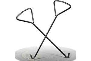 Niuny Couvercle de Regard Crochet Plaque D'égout Crochet 2pcs Crochets Leve Plaque 40cm Acier Crochets de Plaque D'égout Lève-Plaque D'égouts Pour Couvercles de Regards et Portes à Enroulement