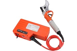 SKYVOV Tijeras de podar eléctricas de 45 mm Cortador de ramas de árbol de tijera recargable profesional Cortadora de tijeras eléctrica ajustable